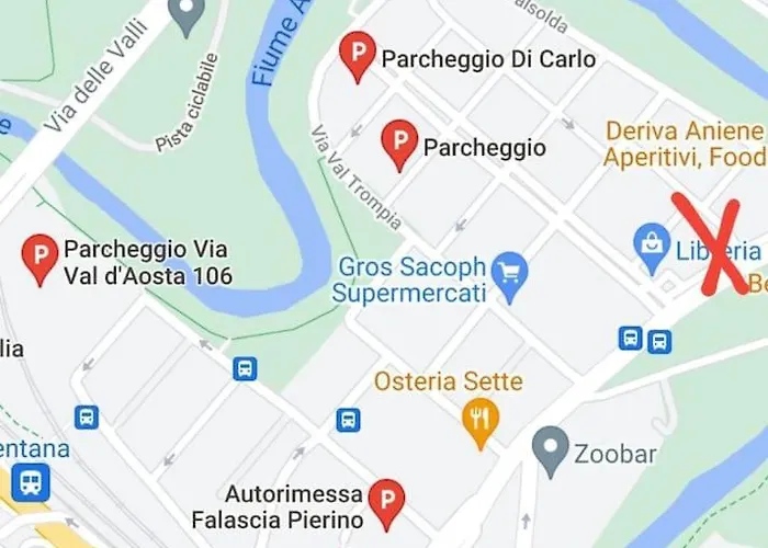 Apartmán La Tua Casa Romana Řím
